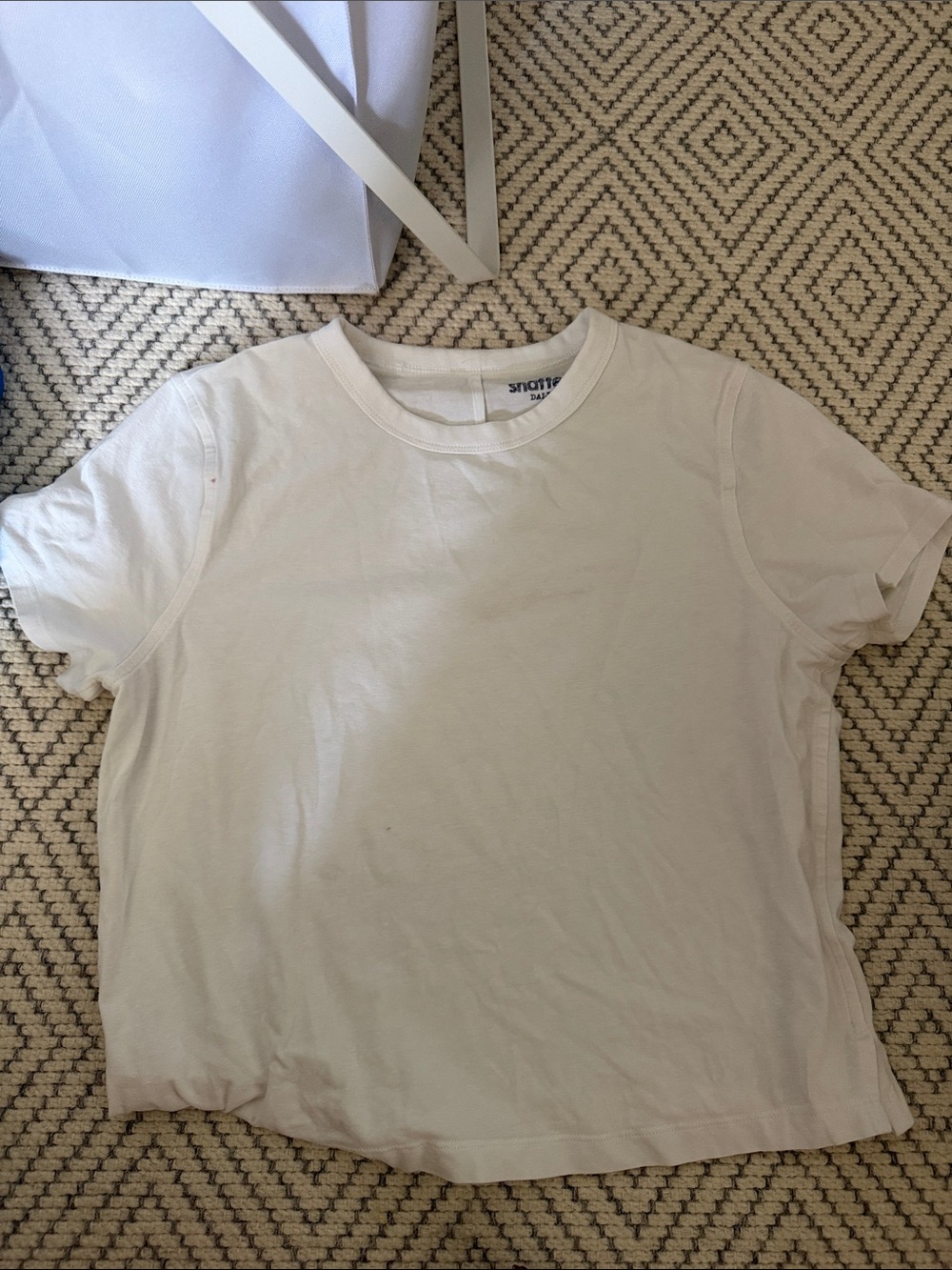 Classic White Crewneck Tee